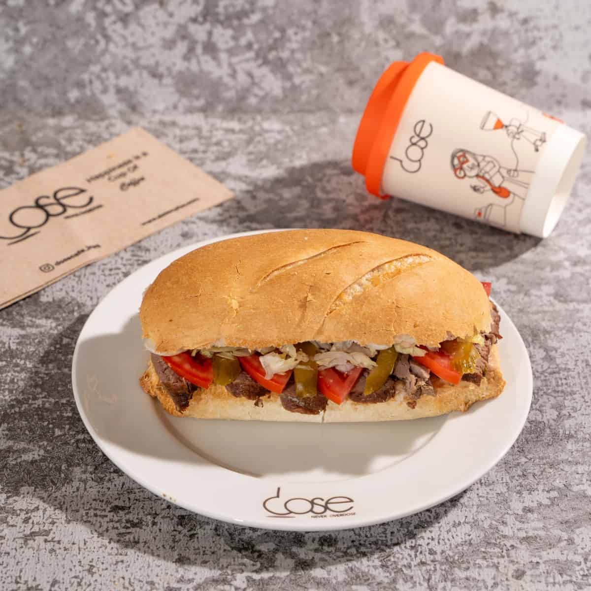 روست بيف ساندويش