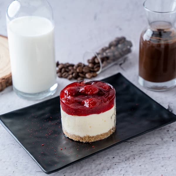 تشيز كيك الفراولة